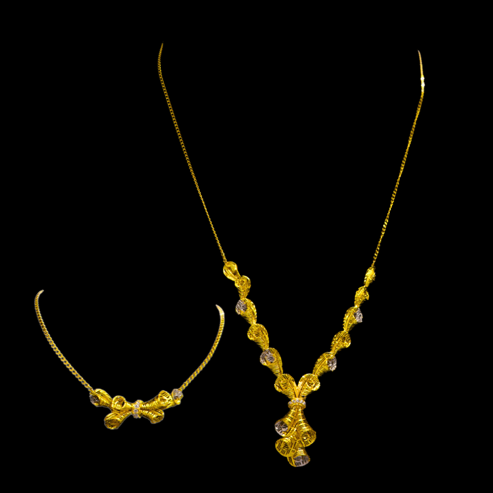 21K Short Necklace Set – SW31449